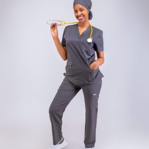 Grey Vital Scrubs Uniforms